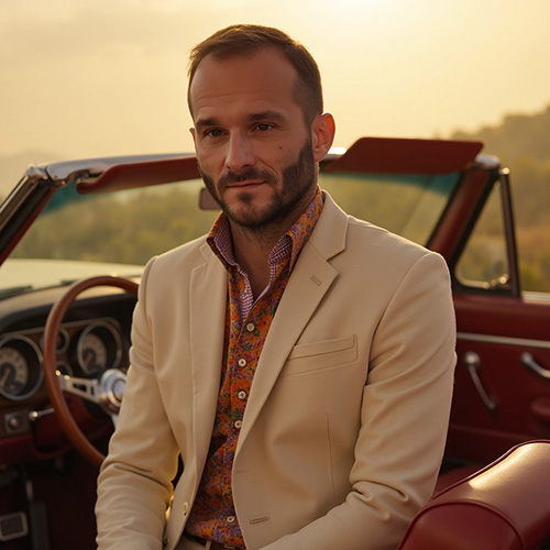 User uploading selfie photos for AI headshot generation