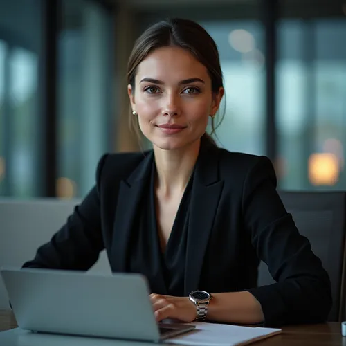 AI photo template with professional background