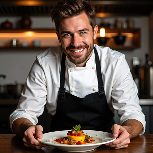 User uploading selfie photos for AI headshot generation